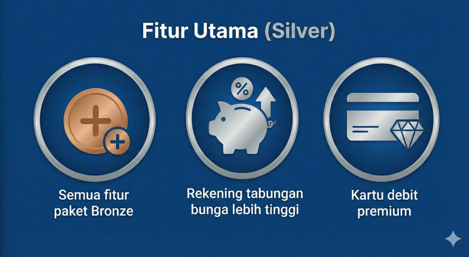 Fitur Utama Paket Silver
